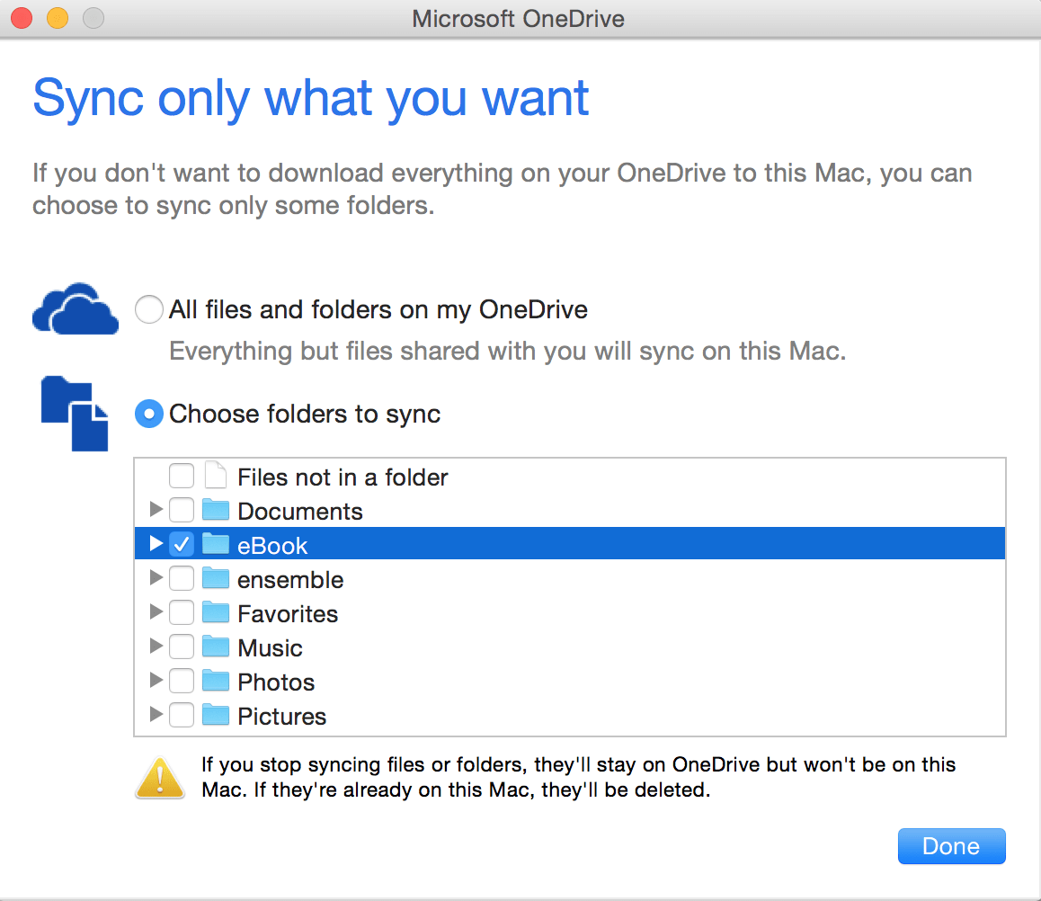 onedrive business for mac download